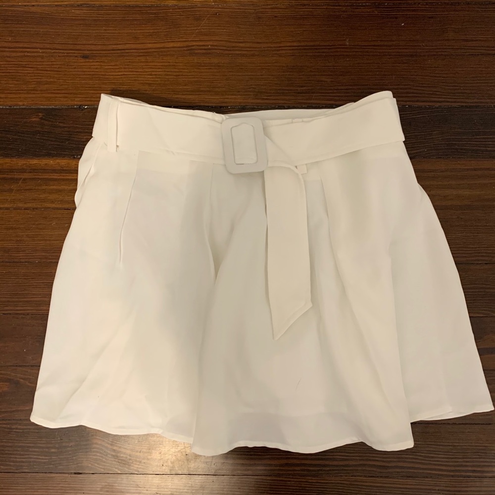 White skort